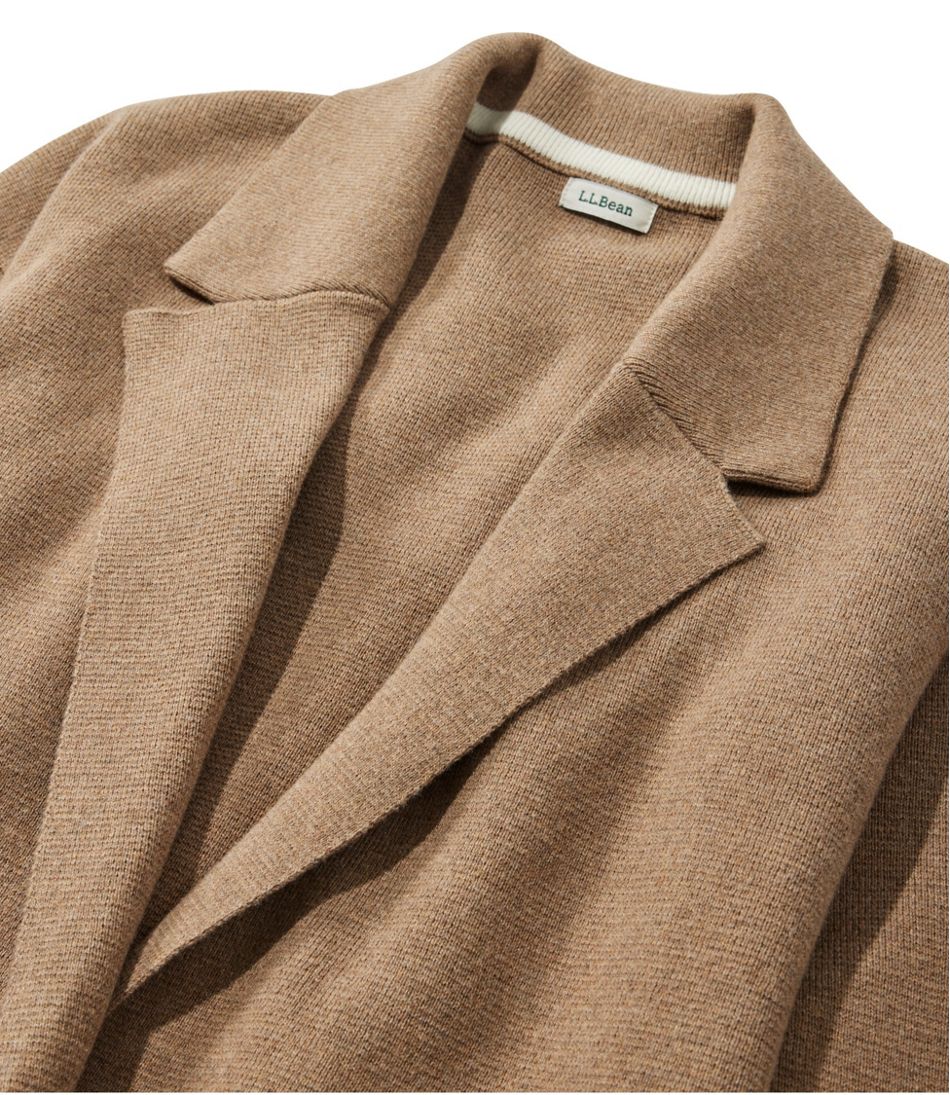 Women's Wicked Soft Cotton/Cashmere Coatigan Sweater - Image 4