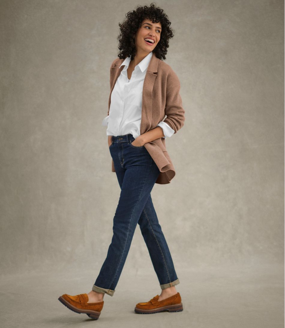 Women's Wicked Soft Cotton/Cashmere Coatigan Sweater - Image 8