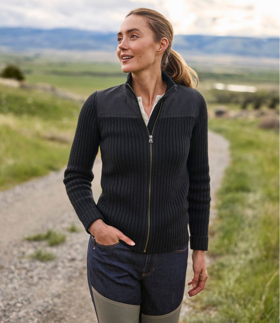 Women's Commando Sweater, Full-Zip - Image 5