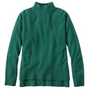 Women's Classic Cashmere Sweater, Relaxed Mockneck