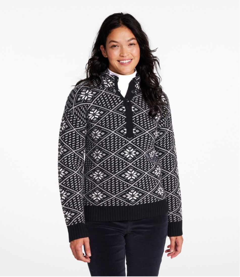 Women's Signature Kingfield Merino Wool Sweater, Fair Isle - Image 2