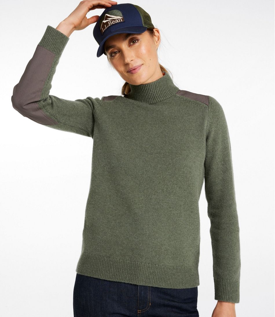 Women's Maine Guide Lightweight Lambswool Sweater - Image 2