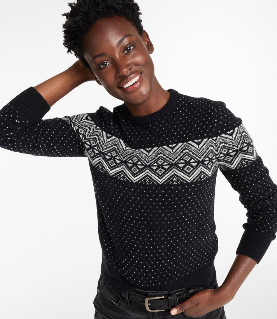 Women's Signature Camp Merino Wool Sweater, Pullover Novelty - Image 2