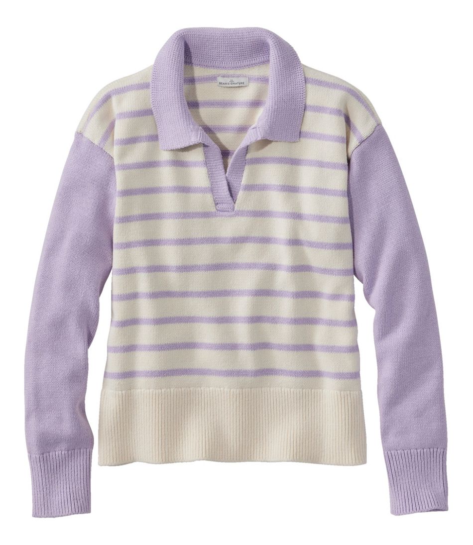 Women's Signature Original Cotton Sweater, Polo
