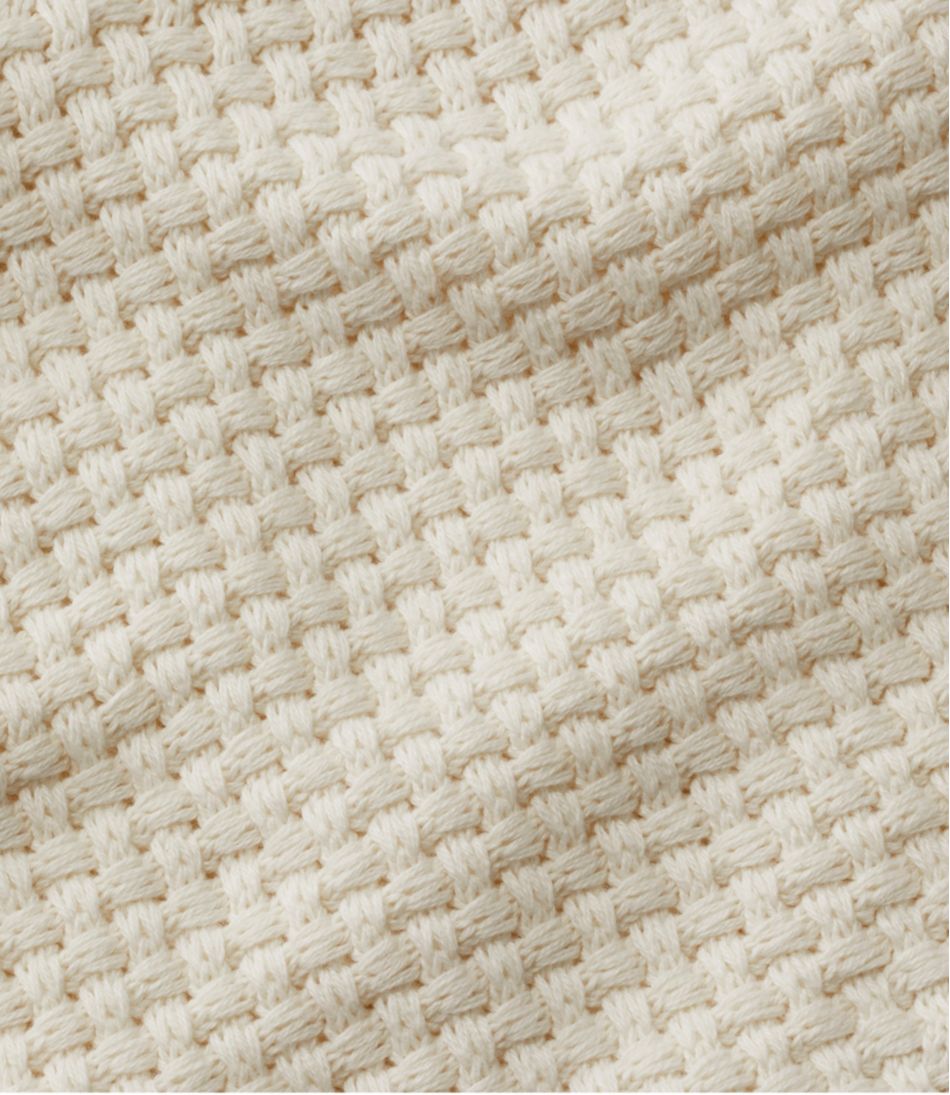 Women's Basketweave Sweater, Button-Front Cardigan - Image 4