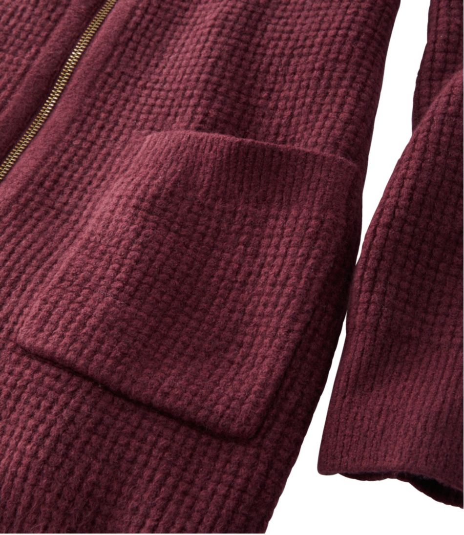 Women's SuperSoft Waffle Sweater, Coatigan - Image 4