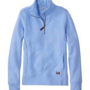Women's Quilted Quarter-Zip Pullover