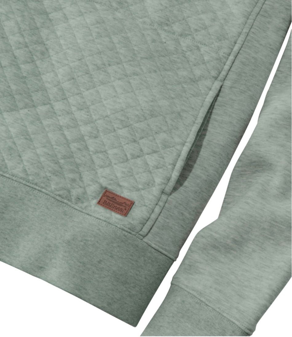 Women's Quilted Quarter-Zip Pullover - Image 4