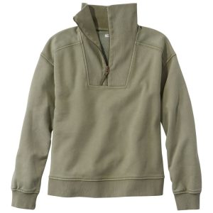 Women's Sunwashed Sweats, Quarter-Zip