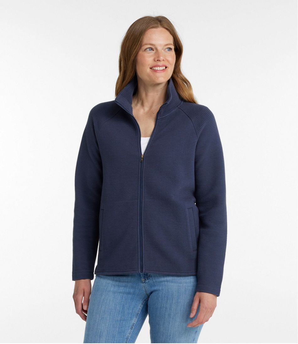 Women's Lakewashed Double-Knit Full-Zip - Image 2