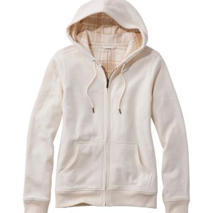 Women's L.L.Bean 1912 Sweatshirt, Flannel-Lined Hoodie