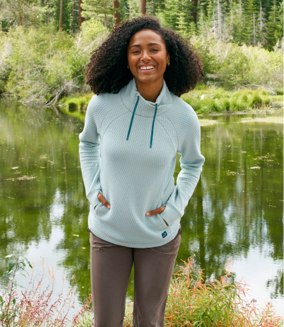 Women's Ridgeknit Crossneck Pullover - Image 8