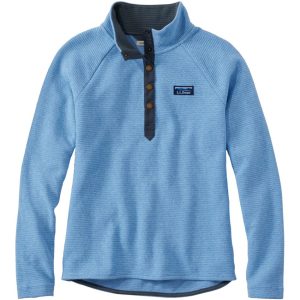 Women's Lakewashed Double-Knit Quarter-Snap