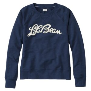 Women's Peaks Island Crewneck, Logo