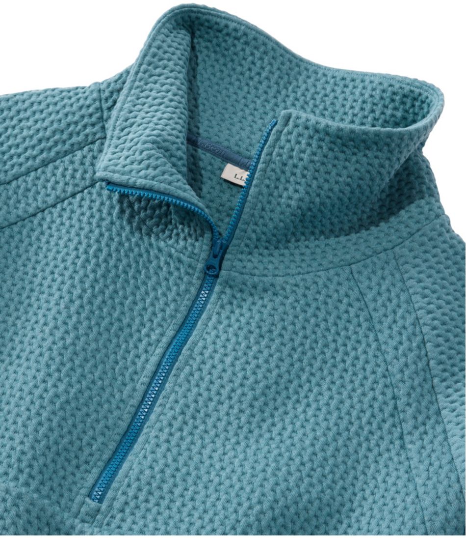 Women's Ridgeknit Half-Zip Pullover, Oversized - Image 4