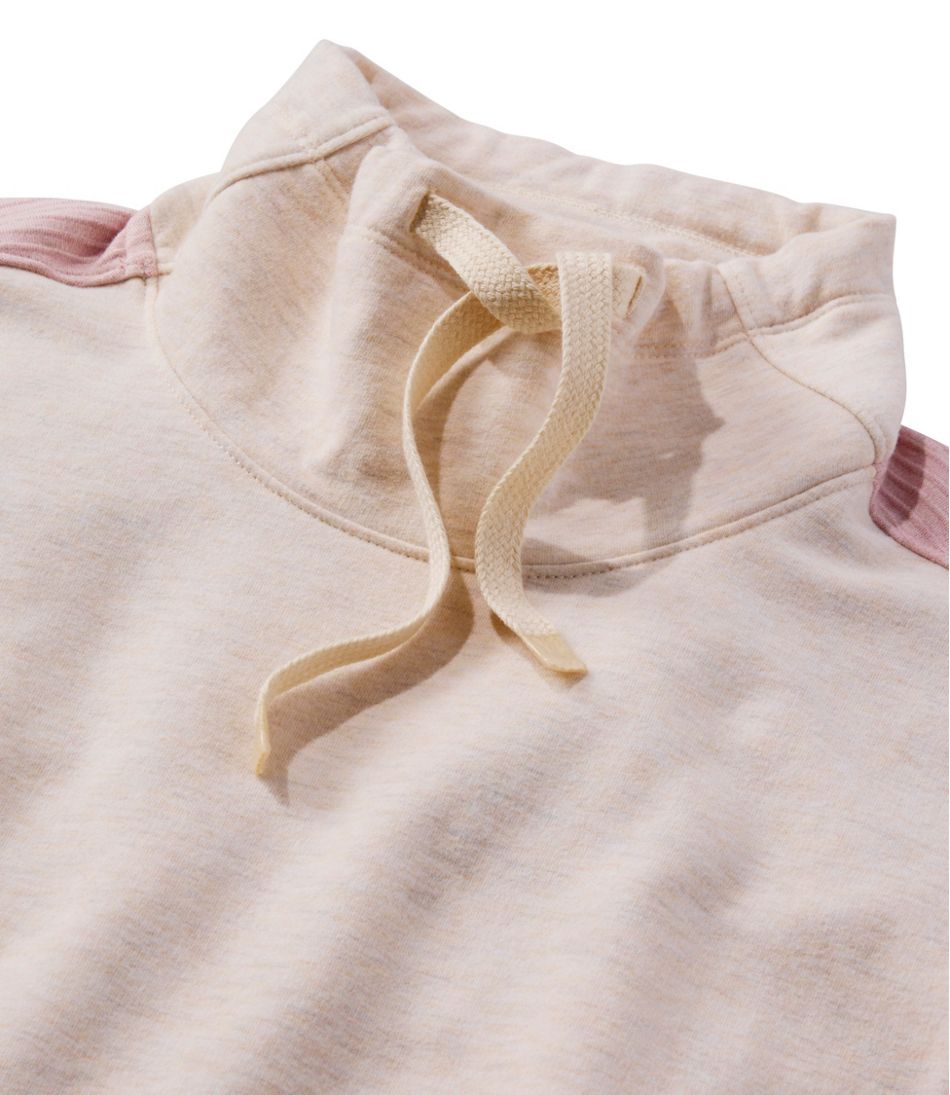 Women's Bean's Cozy Mixed Knits Pullover, Colorblock - Image 4