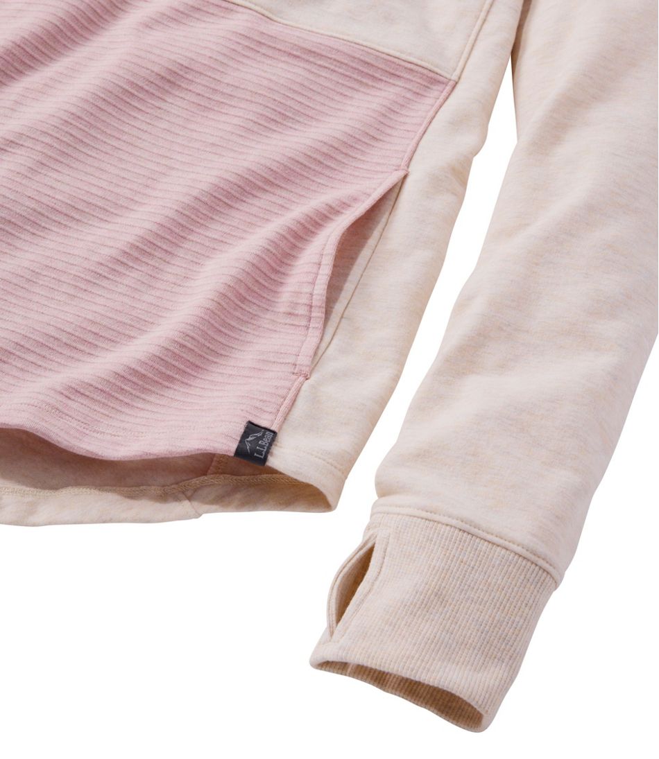 Women's Bean's Cozy Mixed Knits Pullover, Colorblock - Image 5