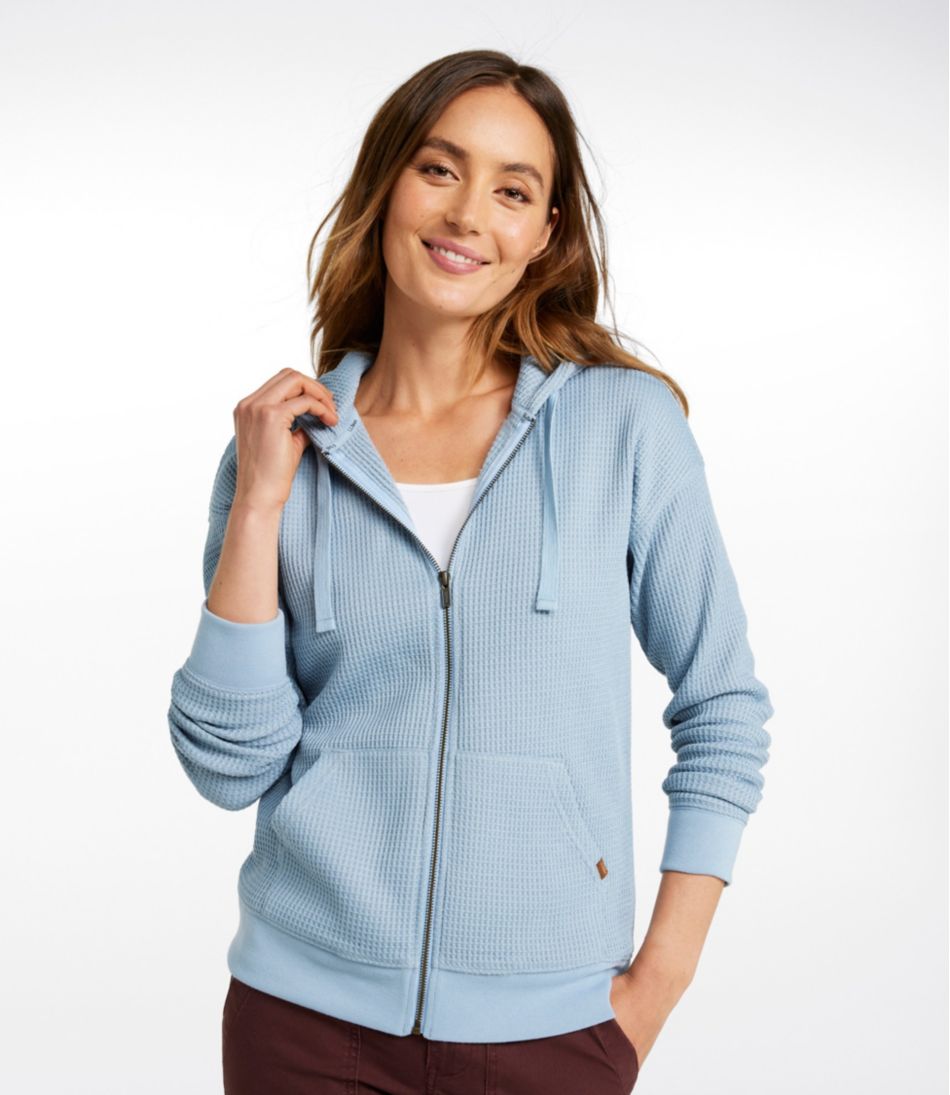 Women's Birchwood Brushed Waffle Full-Zip Hoodie - Image 2