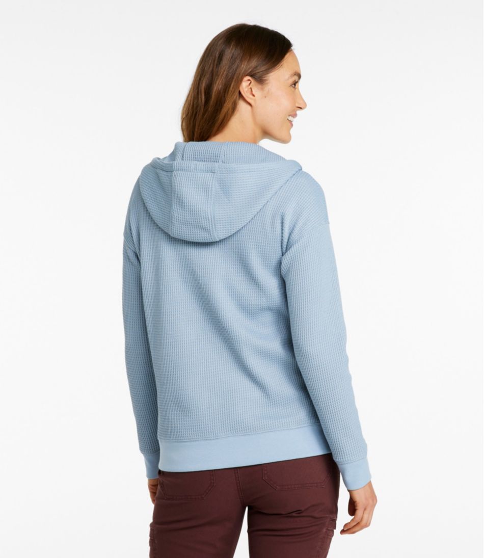 Women's Birchwood Brushed Waffle Full-Zip Hoodie - Image 3