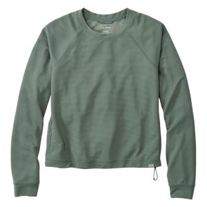 Women's VentureStretch Ottoman-Rib Pullover, Cropped
