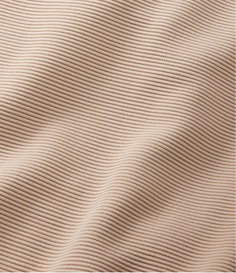 Women's VentureStretch Ottoman-Rib Pullover, Cropped - Image 5