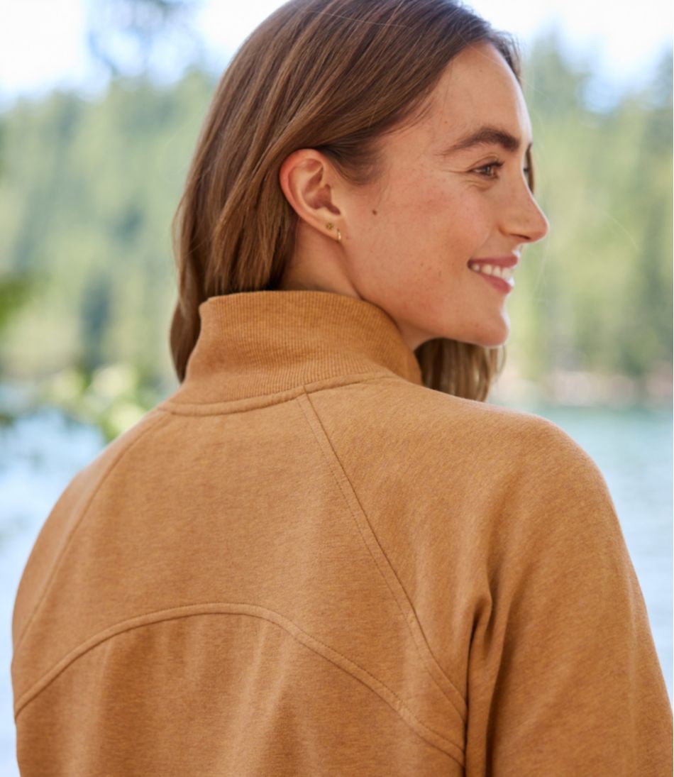 Women's L.L.Bean Cozy Sweatshirt, Full-Zip - Image 8