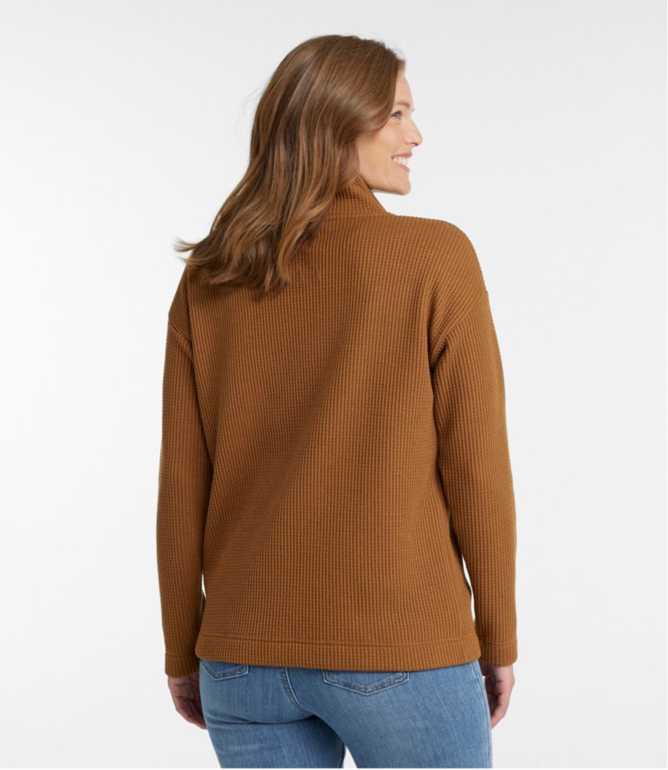 Women's Birchwood Brushed Waffle Anorak - Image 3