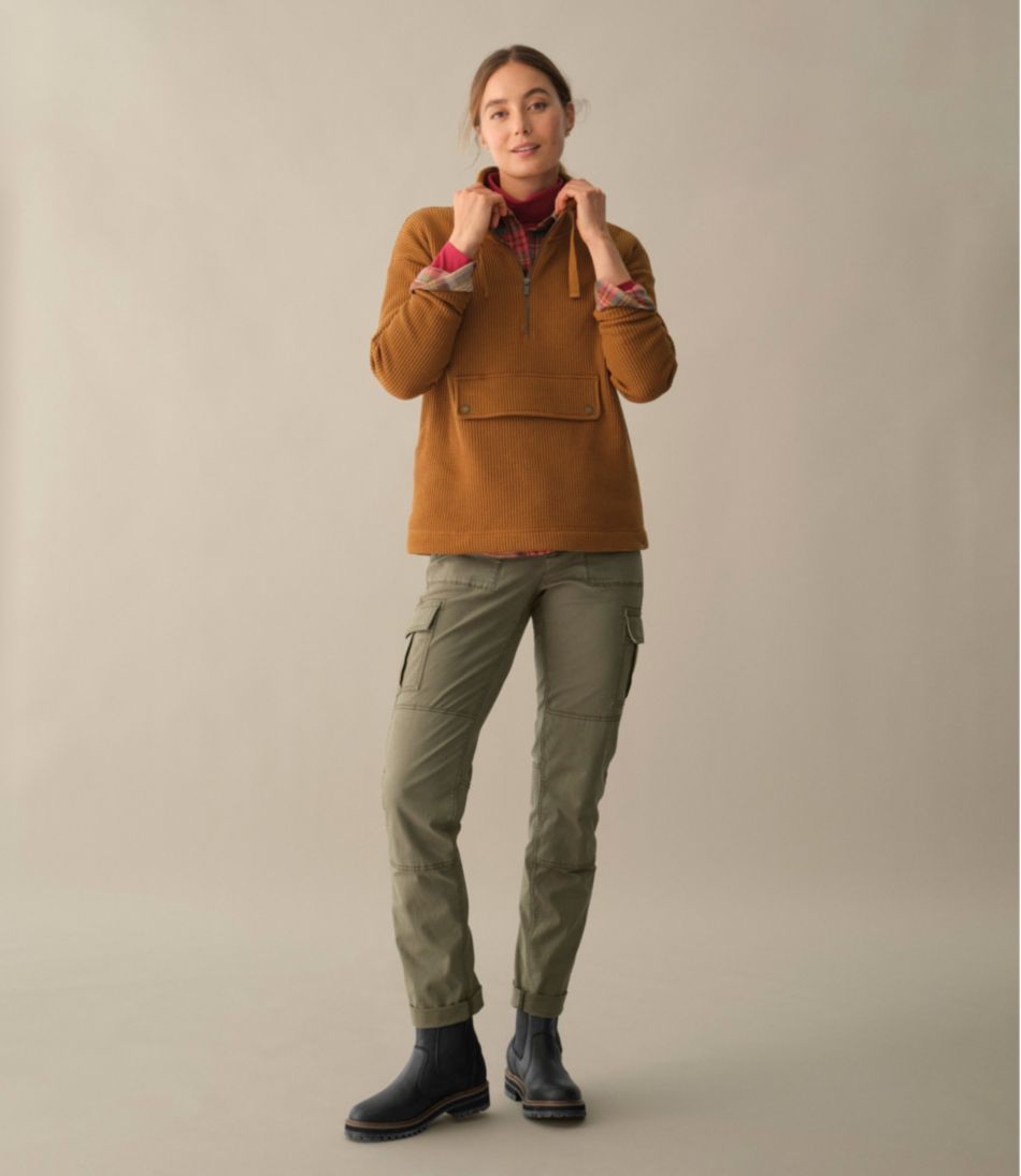 Women's Birchwood Brushed Waffle Anorak - Image 7