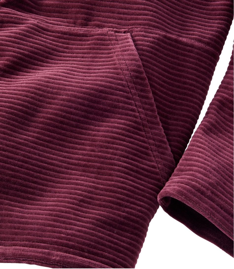 Women's Soft Stretch Corduroy Pullover, Half-Zip - Image 5