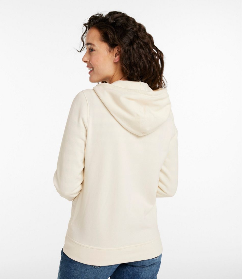 Women's L.L.Bean 1912 Sweatshirt, Full-Zip Hooded Logo - Image 3