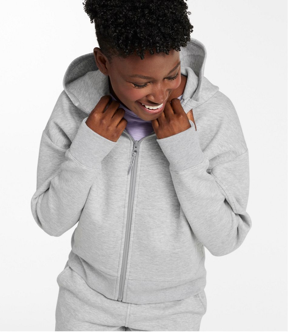 Women's Multisport Lifestyle Hoodie, Oversized Full-Zip - Image 2