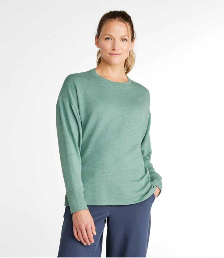 Women's SoftFlex Crewneck Dolman Sleeve Pullover - Image 2