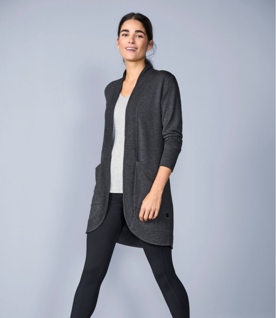Women's SoftFlex Long Open Cardigan - Image 6