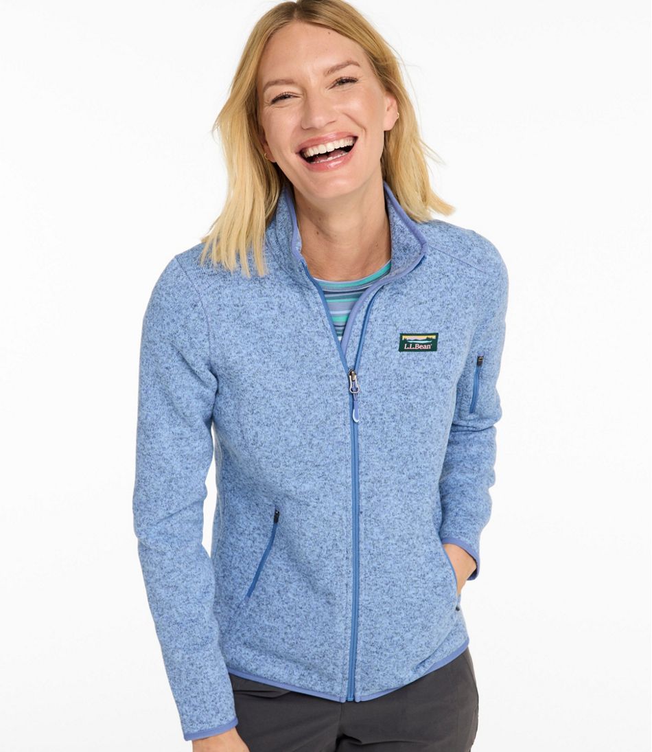 Women's L.L.Bean Sweater Fleece Full-Zip Jacket - Image 2