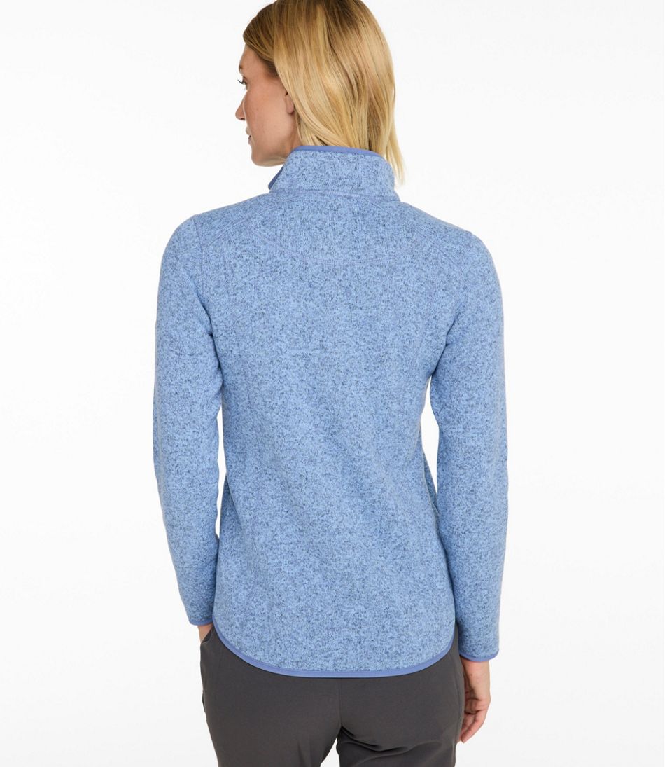 Women's L.L.Bean Sweater Fleece Full-Zip Jacket - Image 3