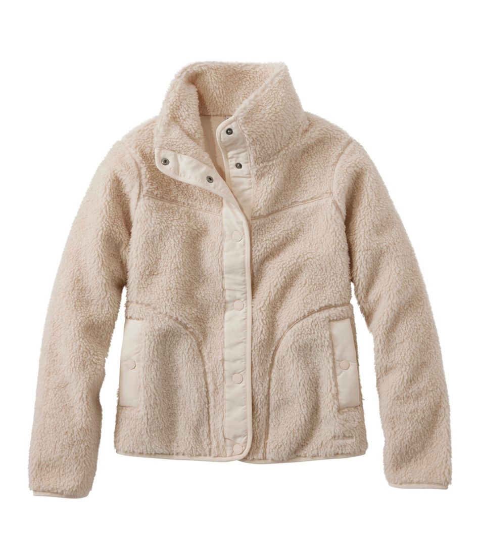 Women's Bean's Sherpa Fleece Jacket