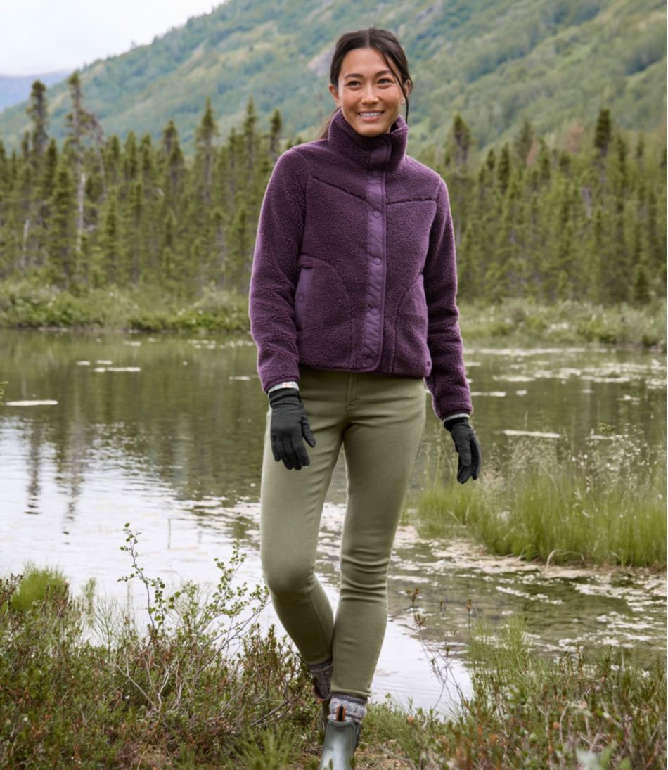 Women's Bean's Sherpa Fleece Jacket - Image 10