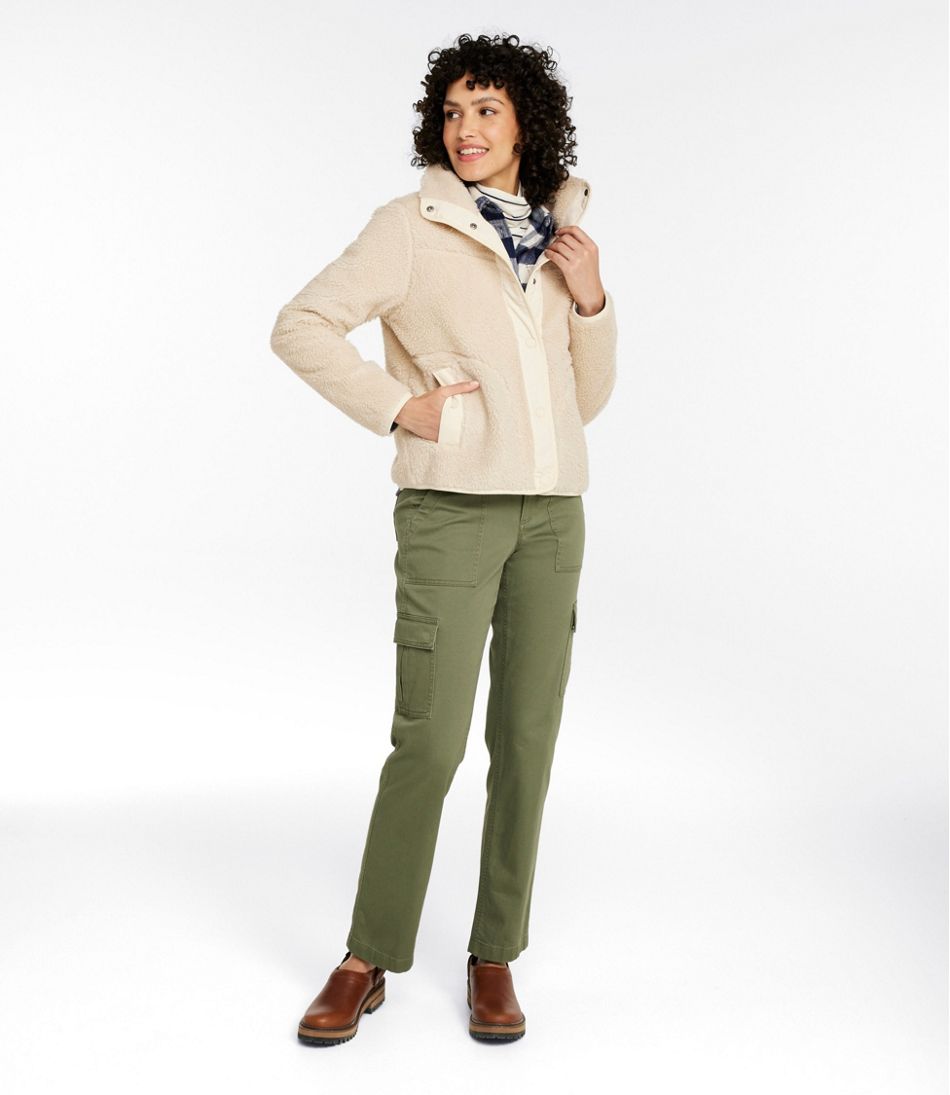 Women's Bean's Sherpa Fleece Jacket - Image 4