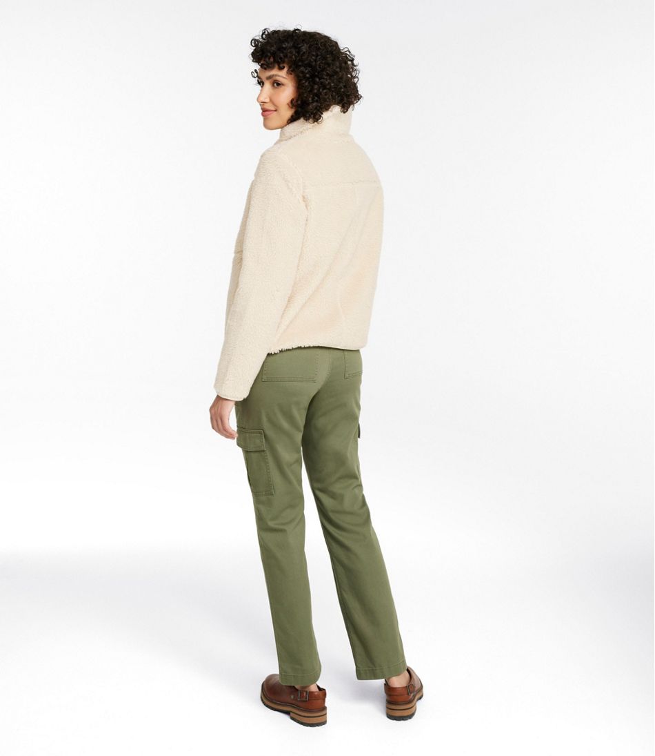 Women's Bean's Sherpa Fleece Jacket - Image 5