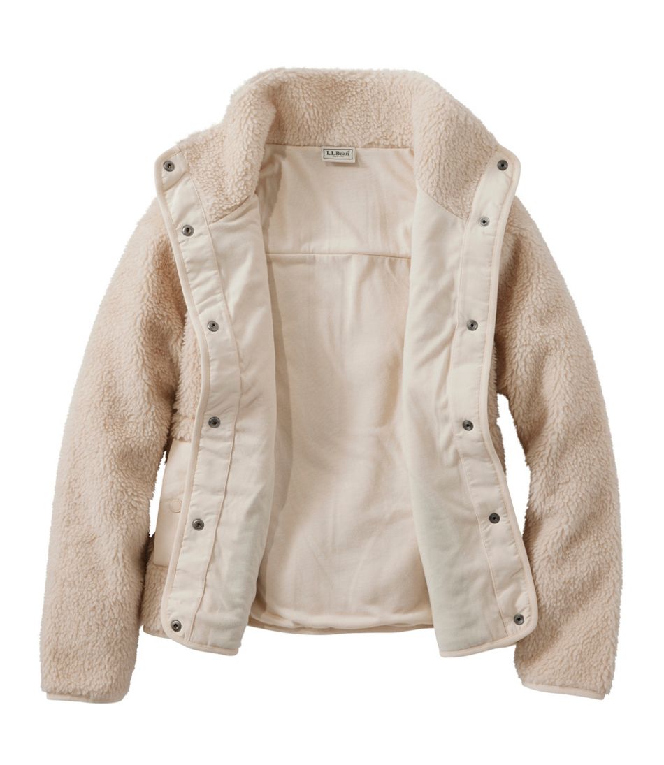 Women's Bean's Sherpa Fleece Jacket - Image 6