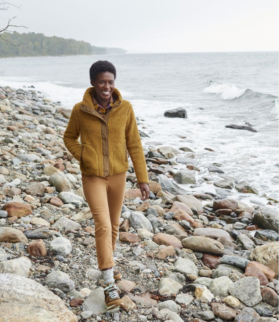 Women's Bean's Sherpa Fleece Jacket - Image 9