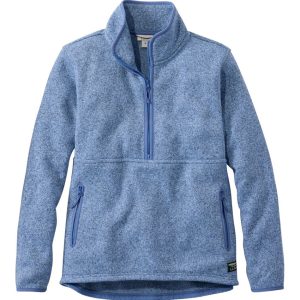 Women's L.L.Bean Sweater Fleece Half-Zip Pullover