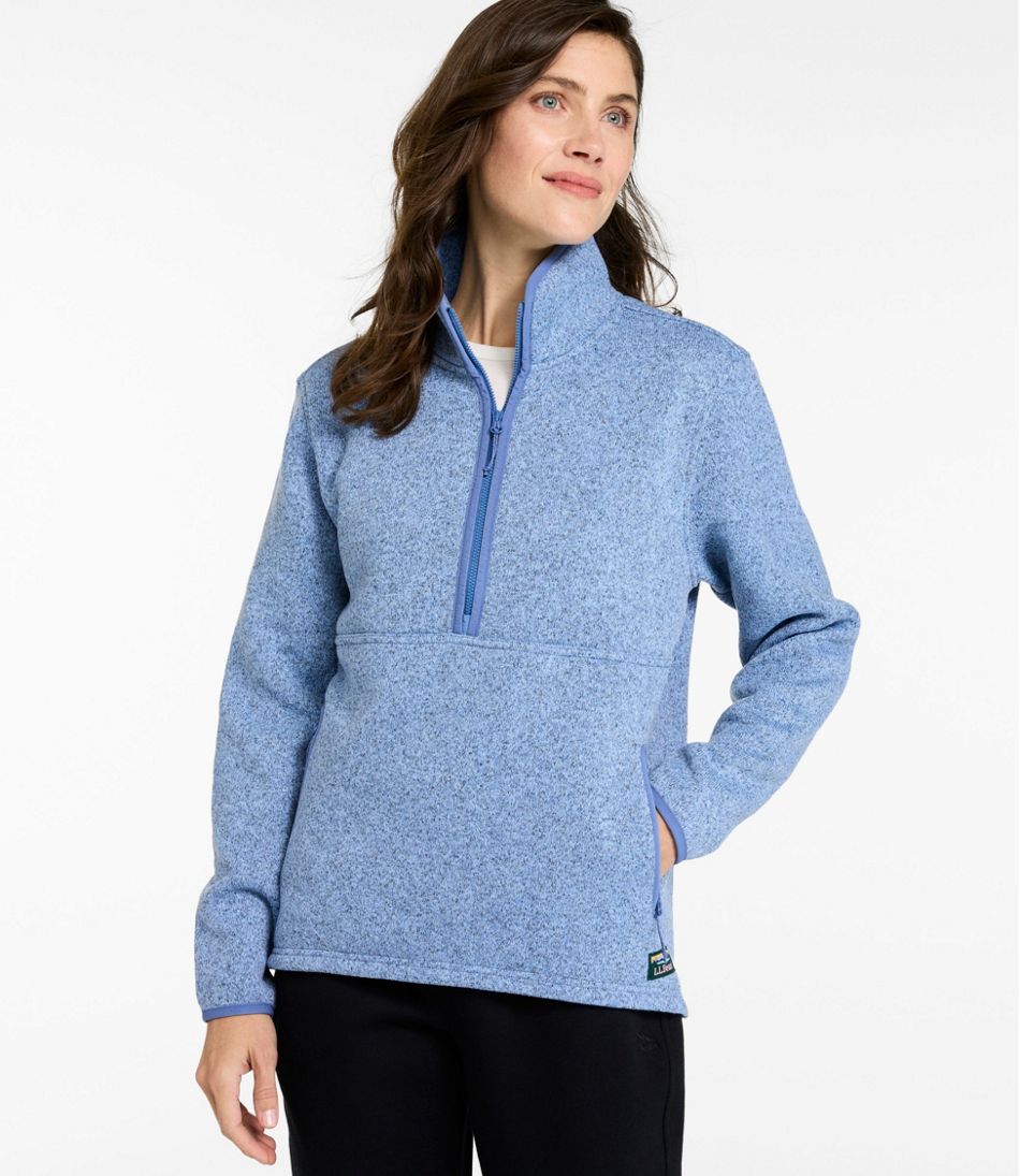 Women's L.L.Bean Sweater Fleece Half-Zip Pullover - Image 2