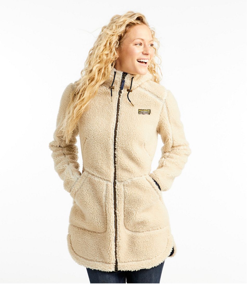 Women's Mountain Pile Fleece Coat - Image 2