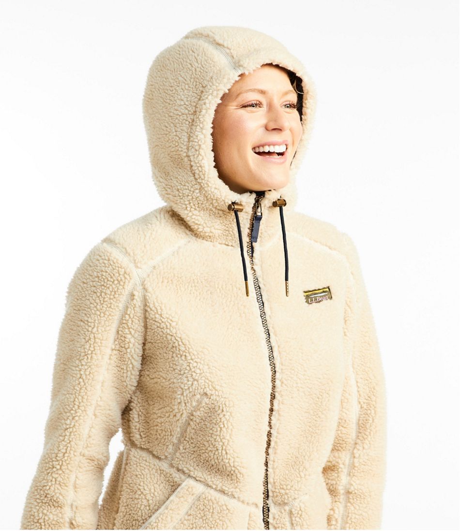 Women's Mountain Pile Fleece Coat - Image 4