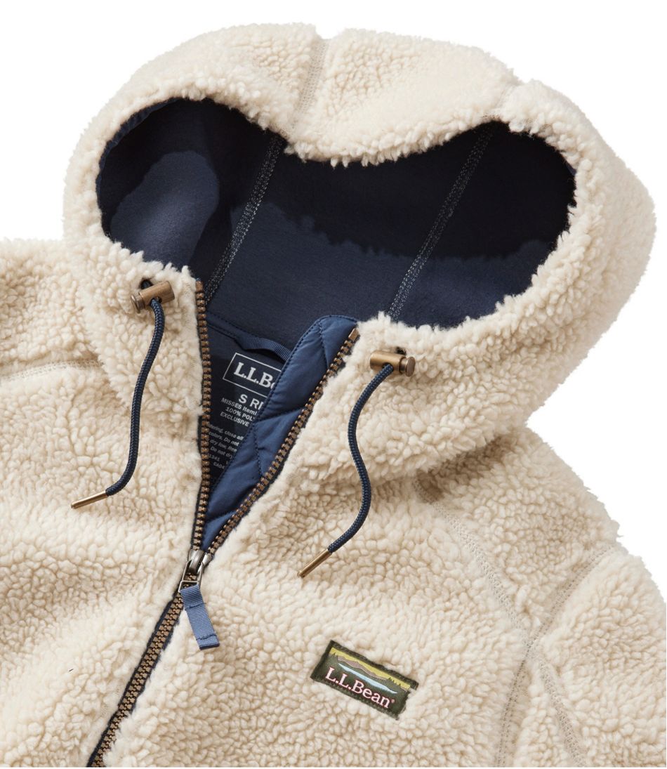 Women's Mountain Pile Fleece Coat - Image 8
