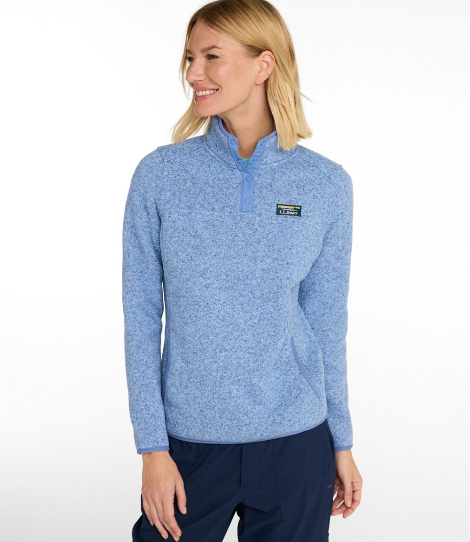 Women's L.L.Bean Sweater Fleece Pullover - Image 2
