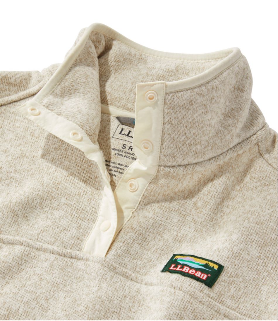 Women's L.L.Bean Sweater Fleece Pullover - Image 4