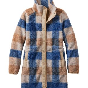 Women's Bean's Sherpa Fleece Coat, Print