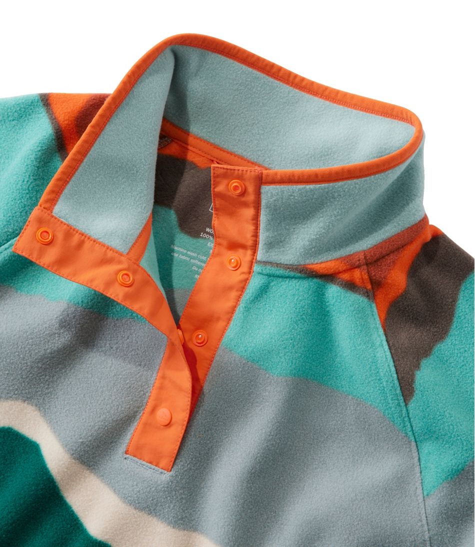 Women's All Season Access Fleece Pullover, Print - Image 4